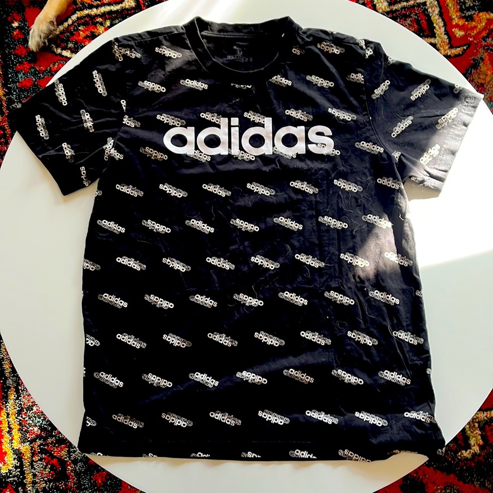 Men’s adidas tee black rare graphic medium